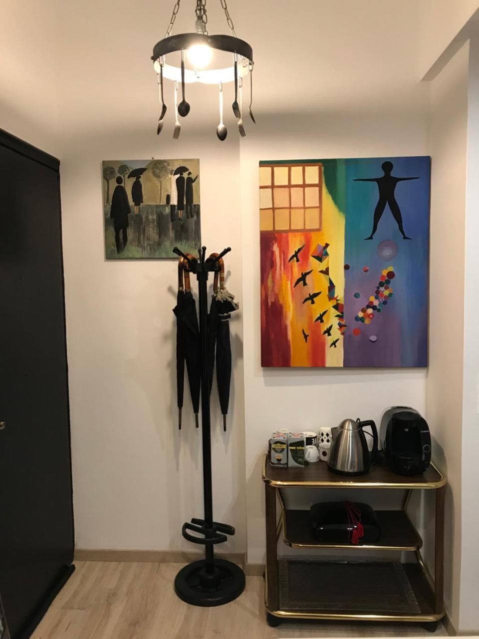 Artistic Designer Flat Apartment Athena Bagian luar foto